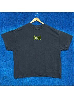 Charli XCX “Brat” Graphic Oversized T-Shirt Size Large